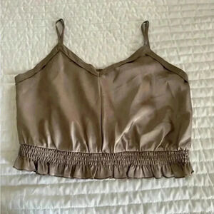 Satin Crop top
